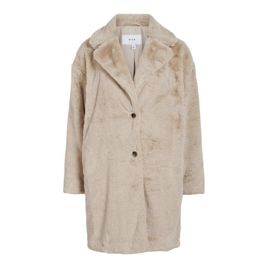 Vila VILA Wintermantel Feba beige -