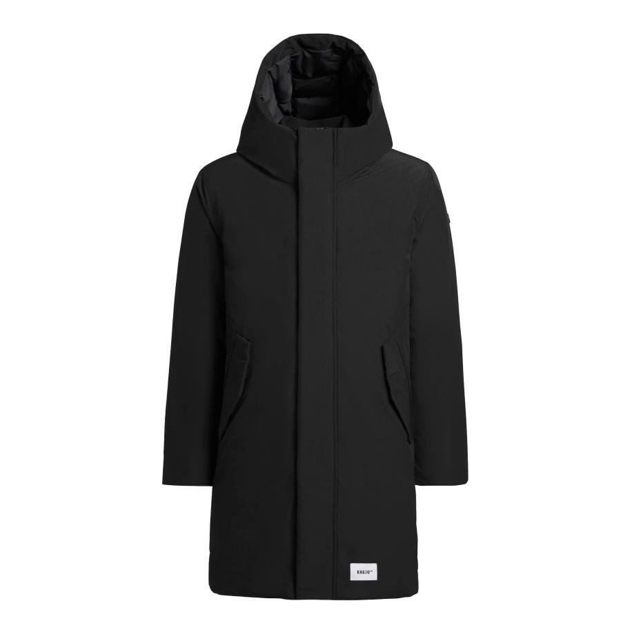 Khujo khujo Winterjas Fogg zwart -