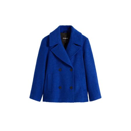 Desigual Desigual Winterjas blauw