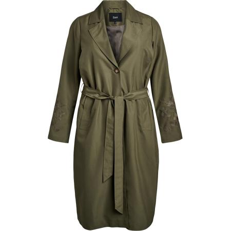 Zizzi Zizzi Tussenmantel Msaga olijfgroen