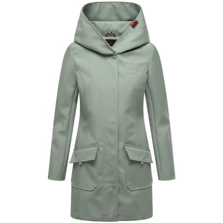 MARIKOO Functionele mantel Mayleen mintgroen