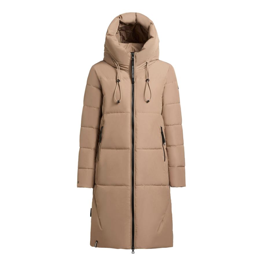 Khujo khujo Wintermantel Jasmine lichtbruin -