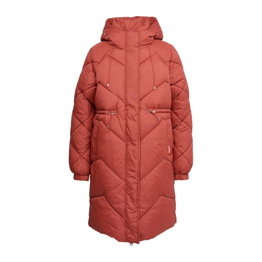 QS QS Wintermantel bloedrood -