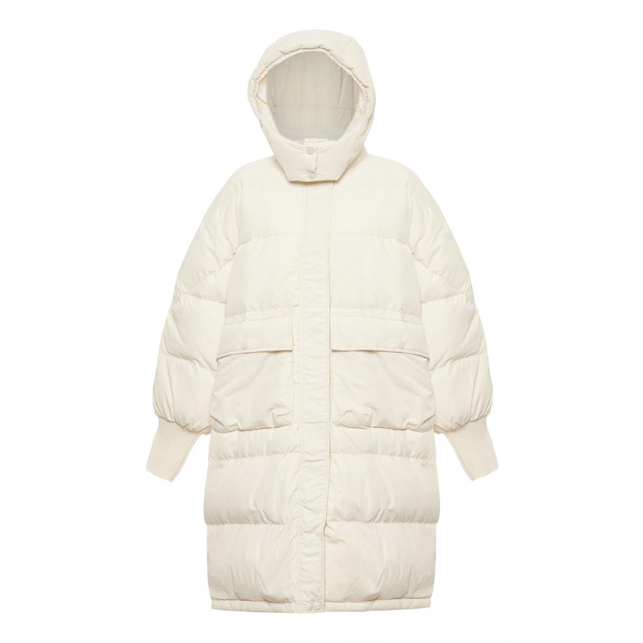 MYMO MYMO Wintermantel wolwit -