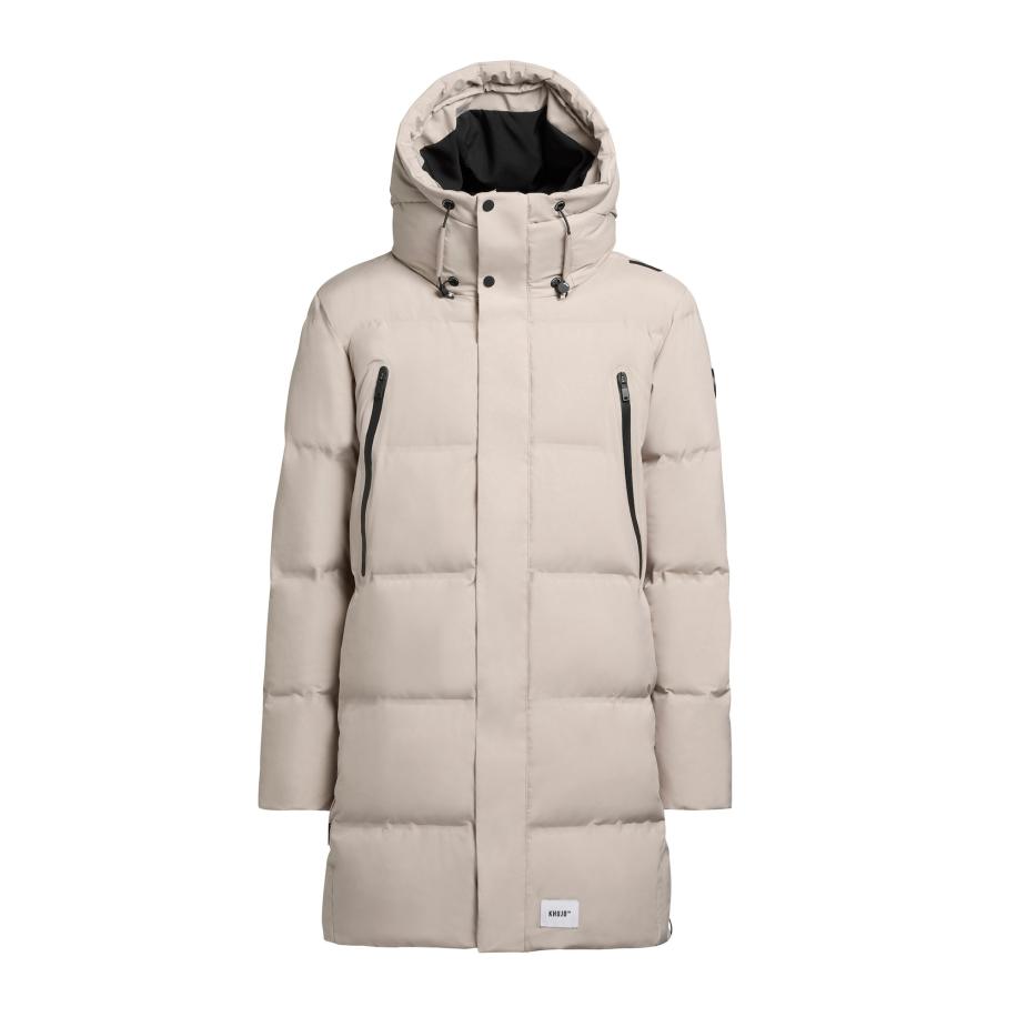 Khujo khujo Winterjas Morse2 lichtgrijs -