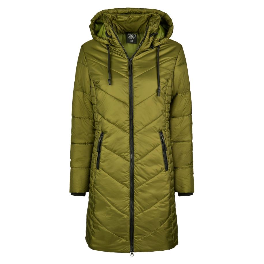 Navigazione Wintermantel groen Groen