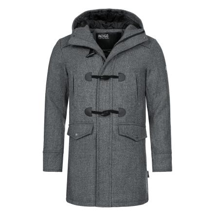 INDICODE JEANS INDICODE JEANS Tussenjas grijs gemêleerd / wit