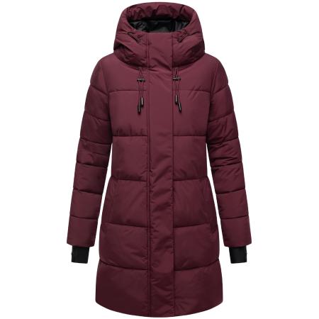 MARIKOO Wintermantel Kaituu XVI wijnrood