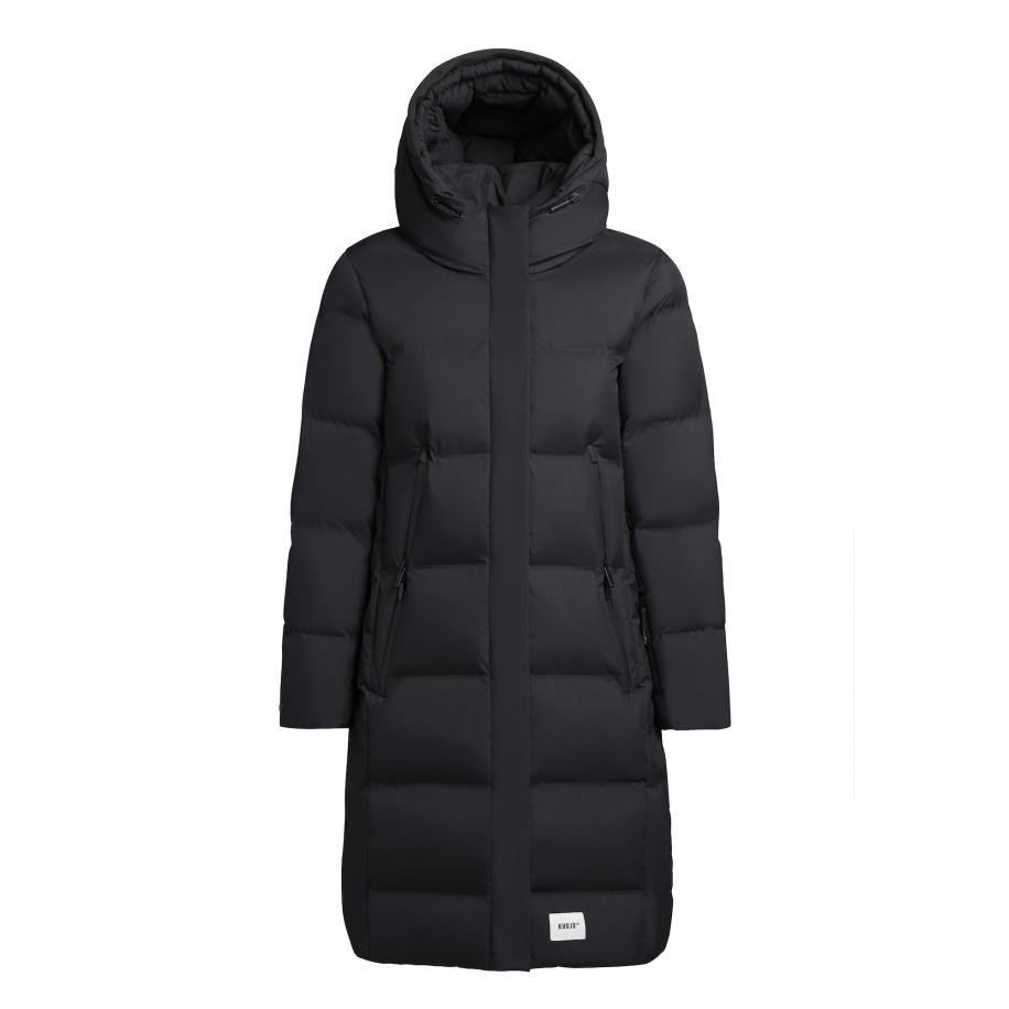 Khujo khujo Wintermantel Hayana zwart -