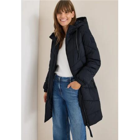 CECIL Gewatteerde jas met capuchon