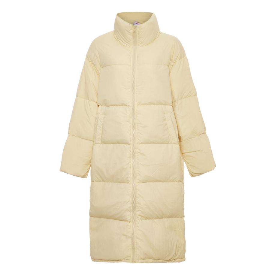 MYMO MYMO Wintermantel beige / crème -