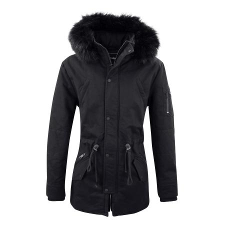 Trueprodigy trueprodigy Winterparka Julius zwart
