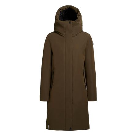 Khujo khujo Wintermantel NELLEN olijfgroen