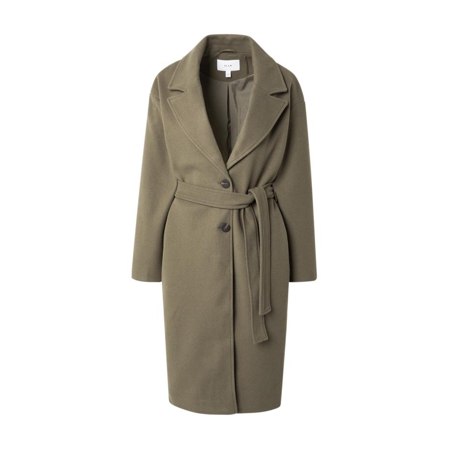 Vila VILA Tussenmantel Poko olijfgroen -