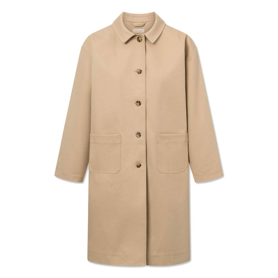 STUDIO FEDER Tussenmantel Felix beige Bruin