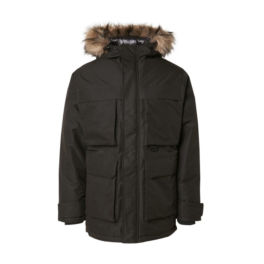 Jack & Jones JACK & JONES Tussenparka JJStar zwart -