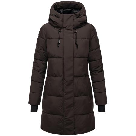 MARIKOO MARIKOO Wintermantel Kaituu XVI donkerbruin