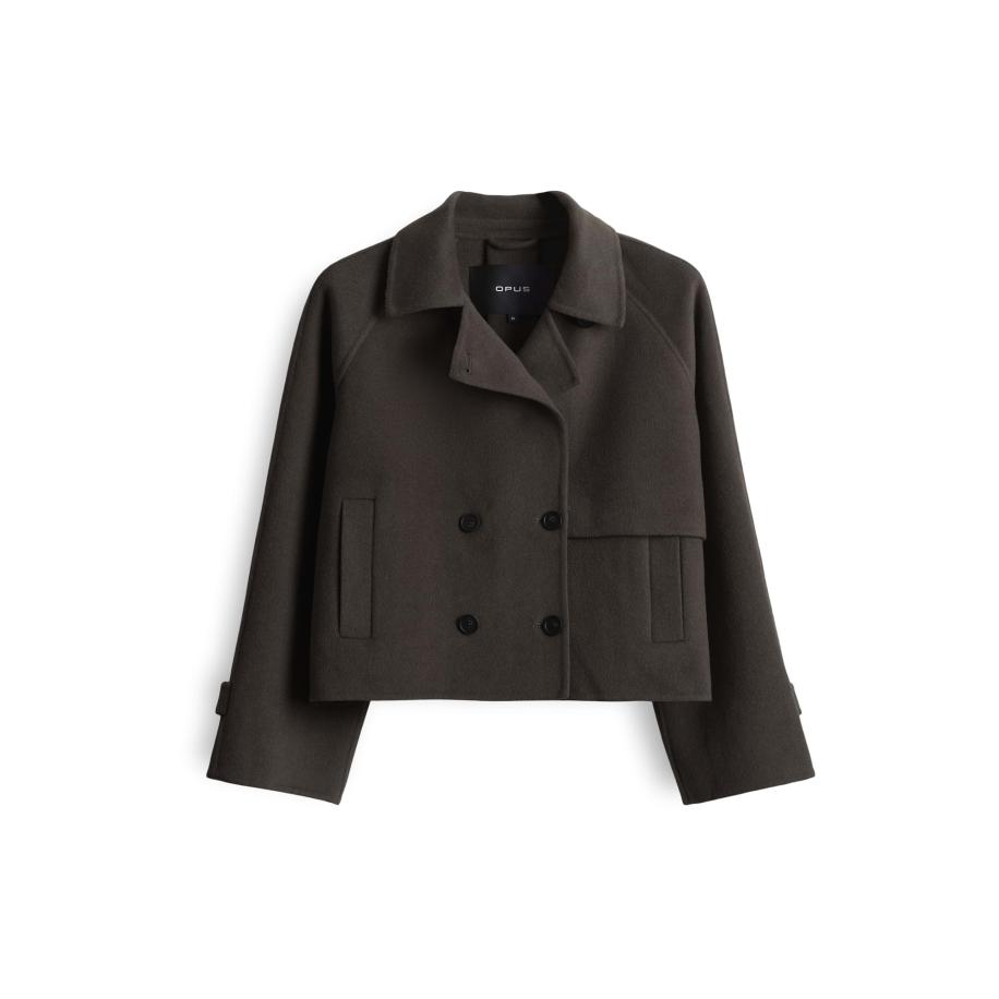 OPUS OPUS Tussenmantel Haili chocoladebruin -