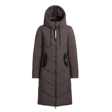 Khujo khujo Wintermantel Aribay6 donkergrijs