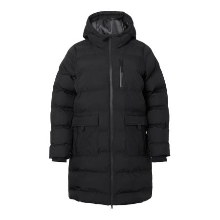 Zizzi Zizzi Wintermantel zwart