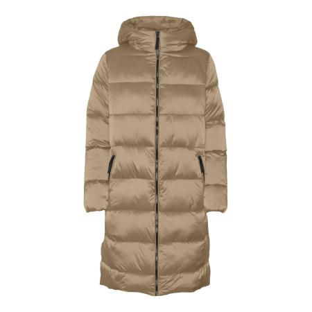 Vero Moda VERO MODA Wintermantel donkerbeige
