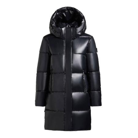 Khujo khujo Wintermantel Haya2 Shiny nachtblauw