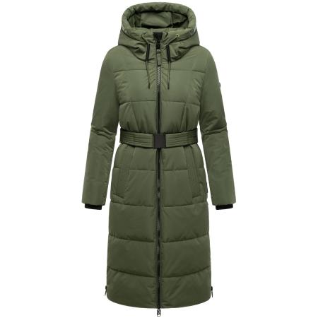 NAVAHOO NAVAHOO Wintermantel Herbstnebel 14 olijfgroen