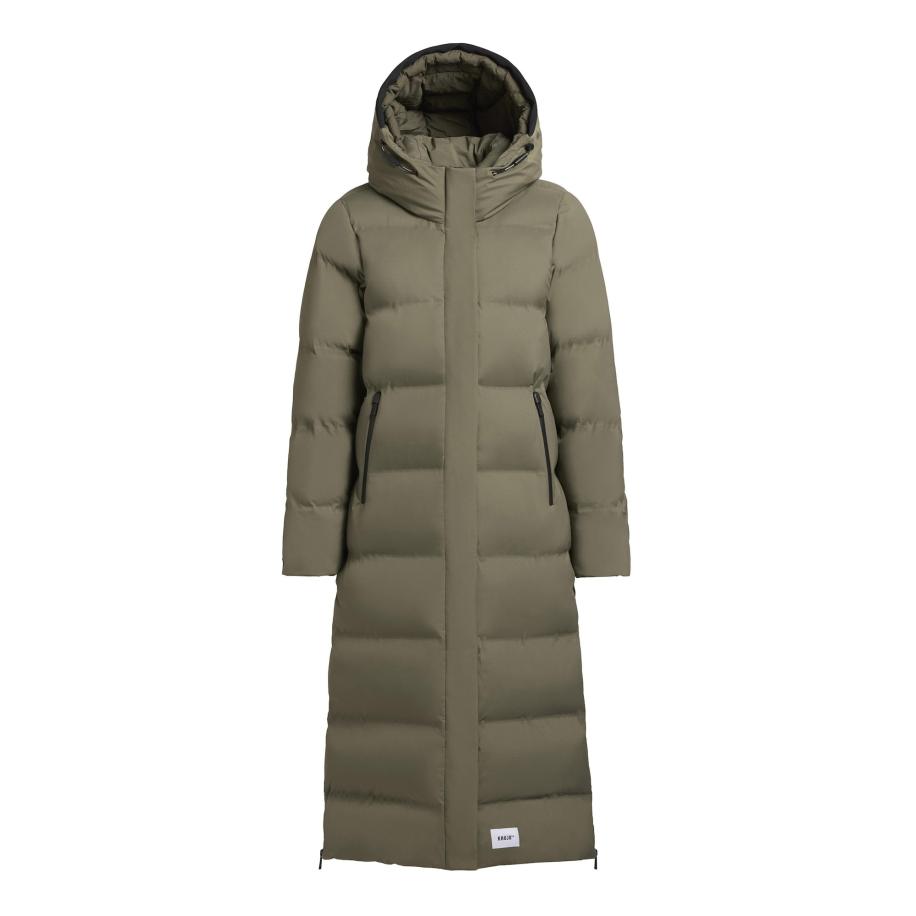 Khujo khujo Wintermantel groen -