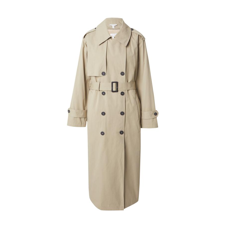 Topshop TOPSHOP Tussenmantel beige / crème / taupe -