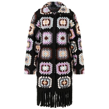 Ana Alcazar Tussenmantel Sabora gemengde kleuren / zwart