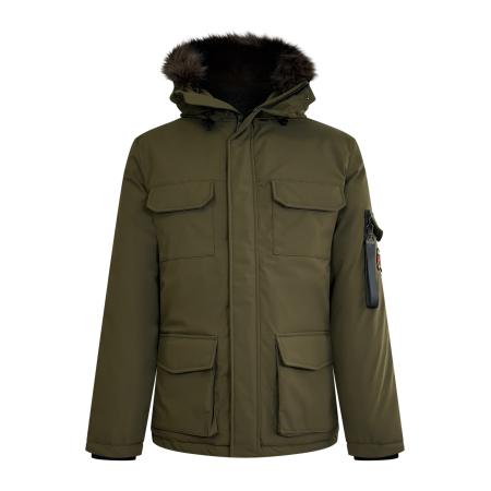 SikSilk SikSilk Winterparka olijfgroen
