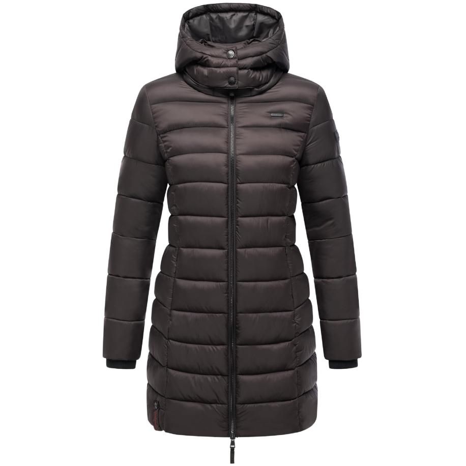 MARIKOO MARIKOO Wintermantel donkerbruin -