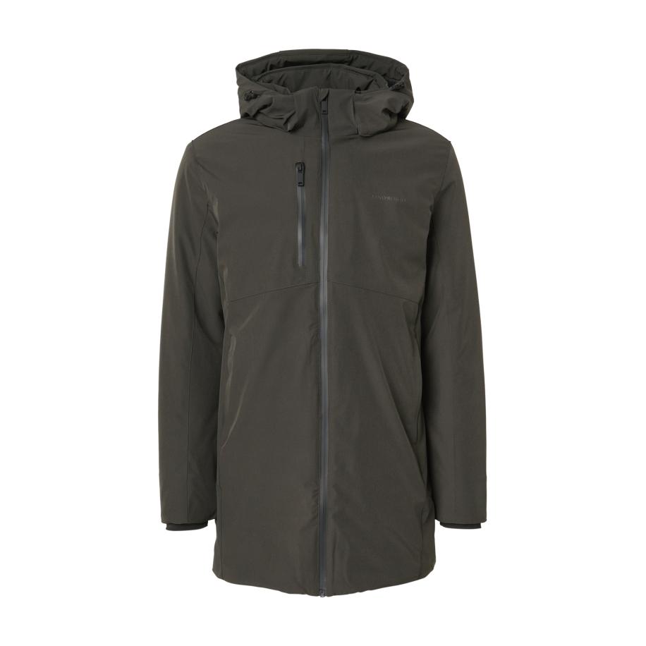Lindbergh Lindbergh Tussenparka donkergroen -