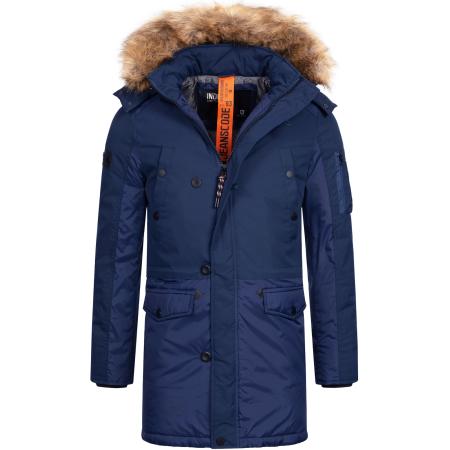 INDICODE JEANS INDICODE JEANS Winterparka Jarl blauw
