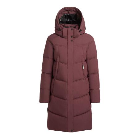 Khujo khujo Wintermantel GRAYA donkerrood