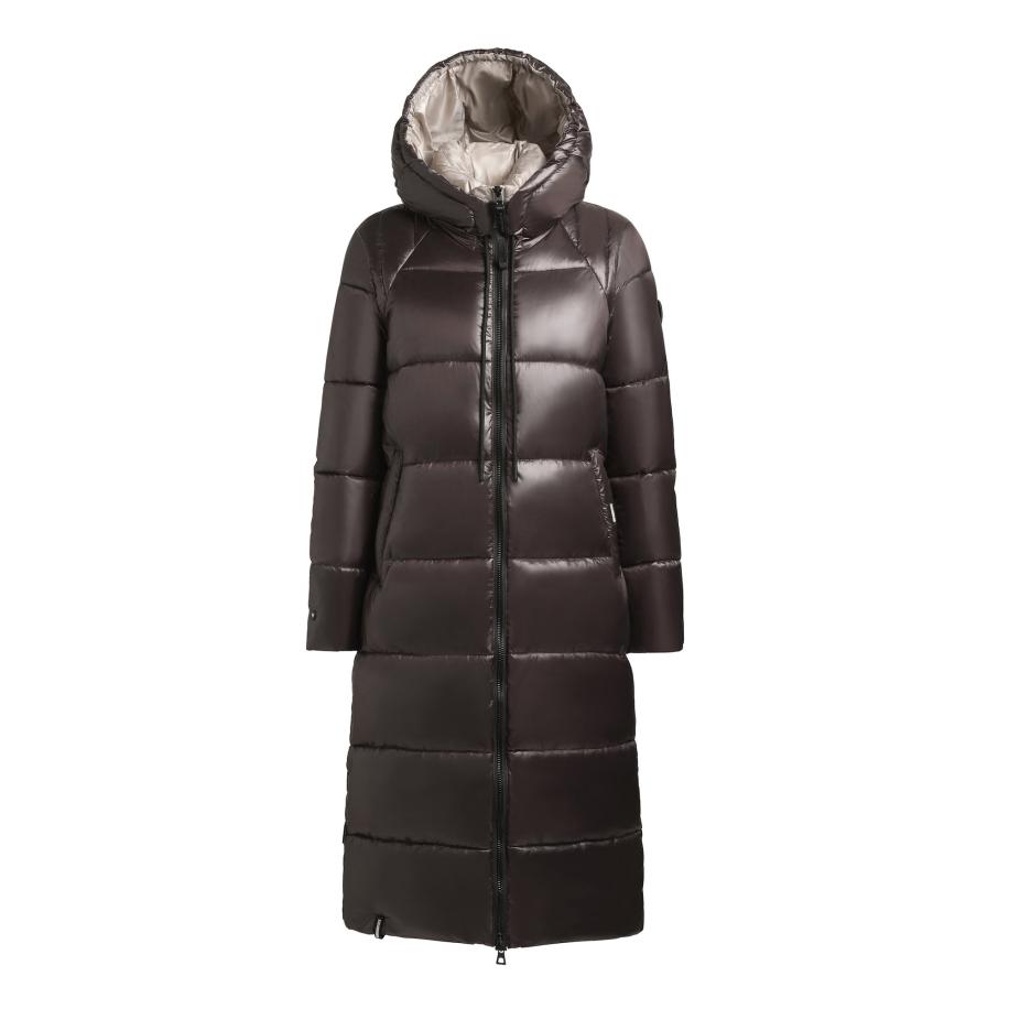 Khujo khujo Wintermantel Nashi donkerlila -