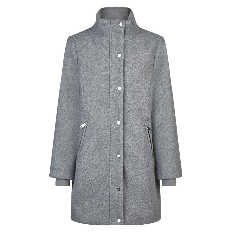 Navigazione Navigazione Tussenmantel grijs gemêleerd -