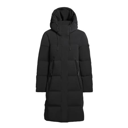 Khujo khujo Wintermantel LONI zwart