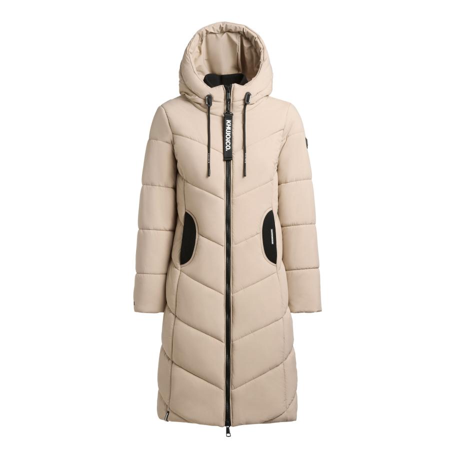Khujo khujo Wintermantel Aribay6 beige -
