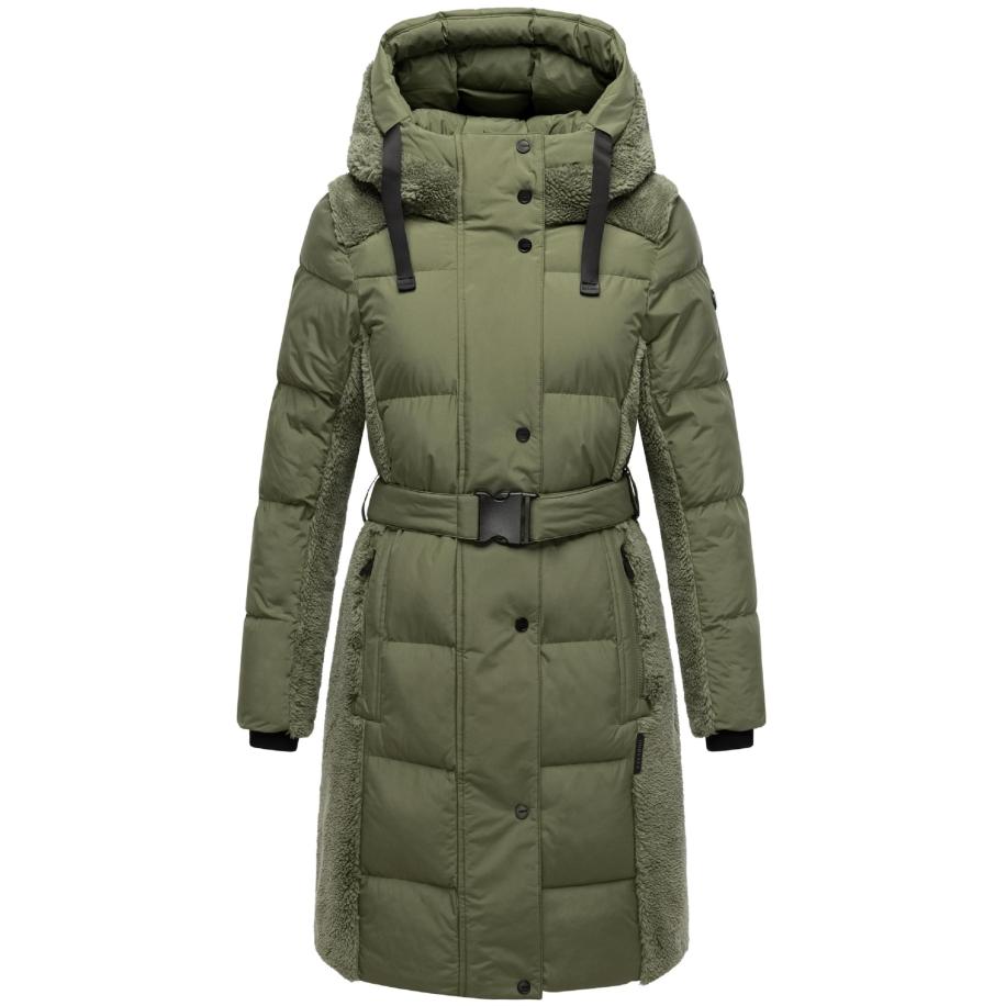 NAVAHOO Wintermantel olijfgroen Groen
