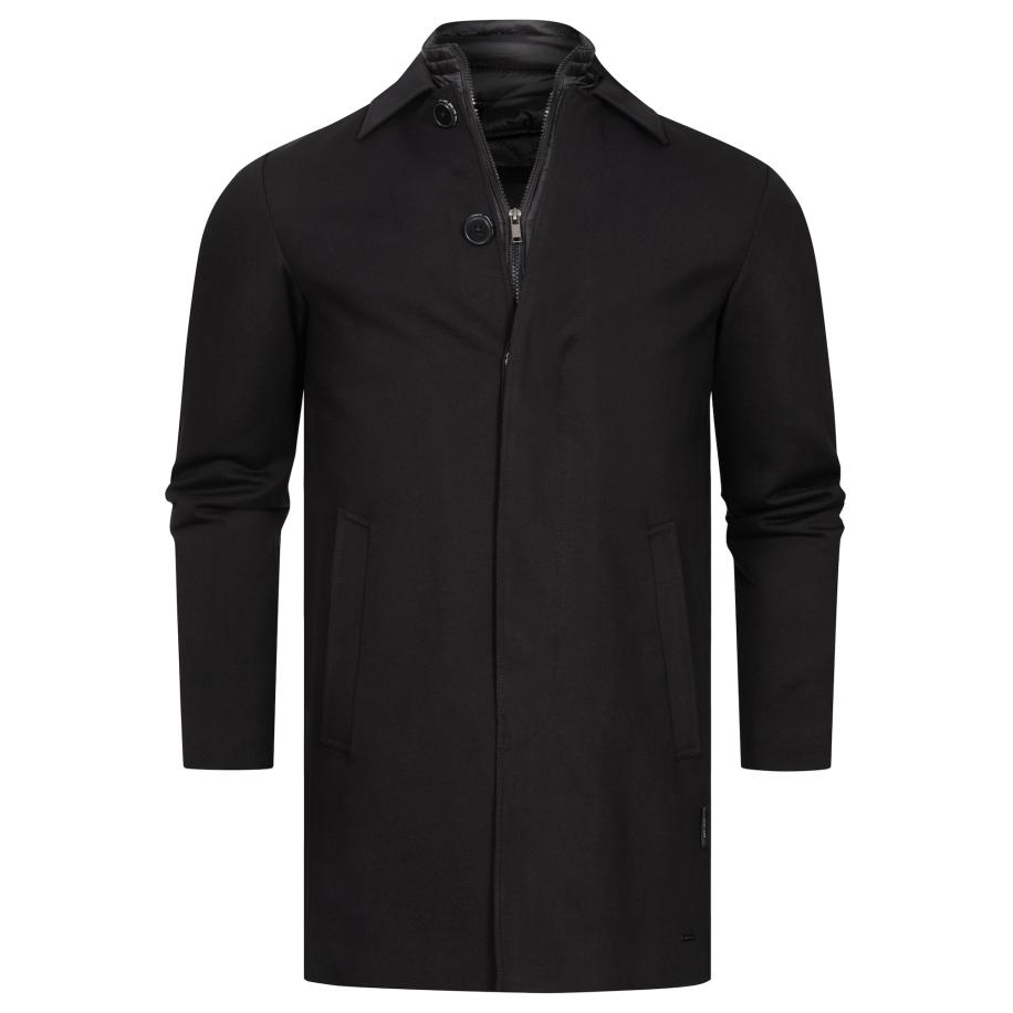 INDICODE JEANS INDICODE JEANS Tussenjas Benyome zwart -