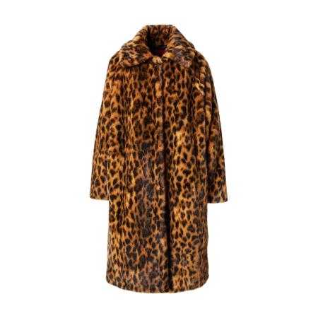 Hugo Boss HUGO Tussenmantel Mafelda-1 bruin / pueblo / zwart