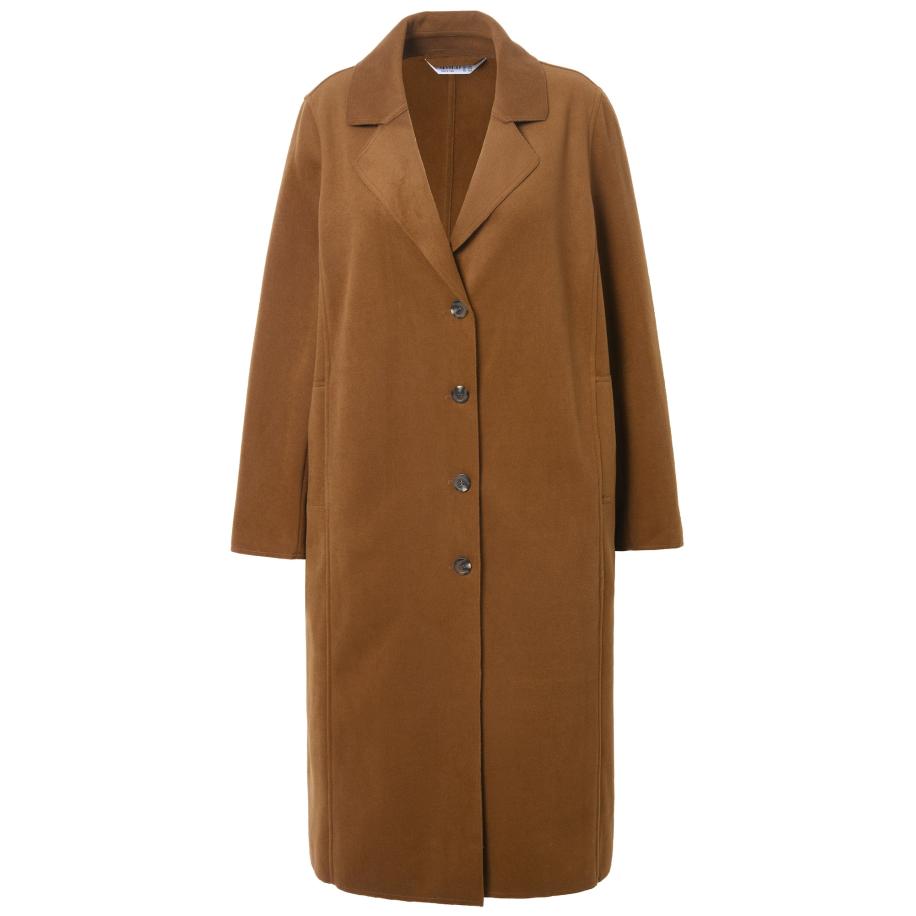 Studio Untold Studio Untold Tussenmantel bruin -