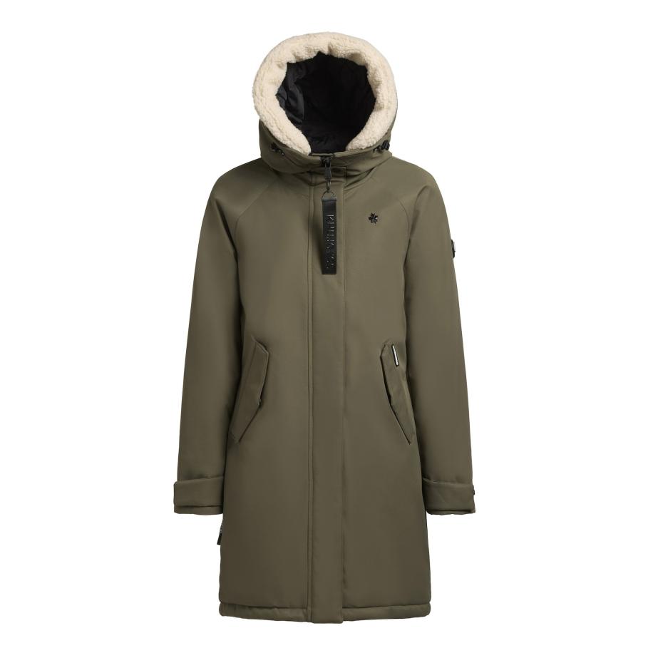 Khujo khujo Wintermantel SEMIE2 kaki -