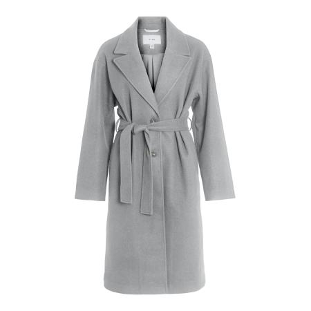 Vila VILA Tussenmantel lichtgrijs