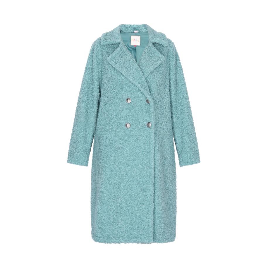 IZIA IZIA Tussenmantel aqua -