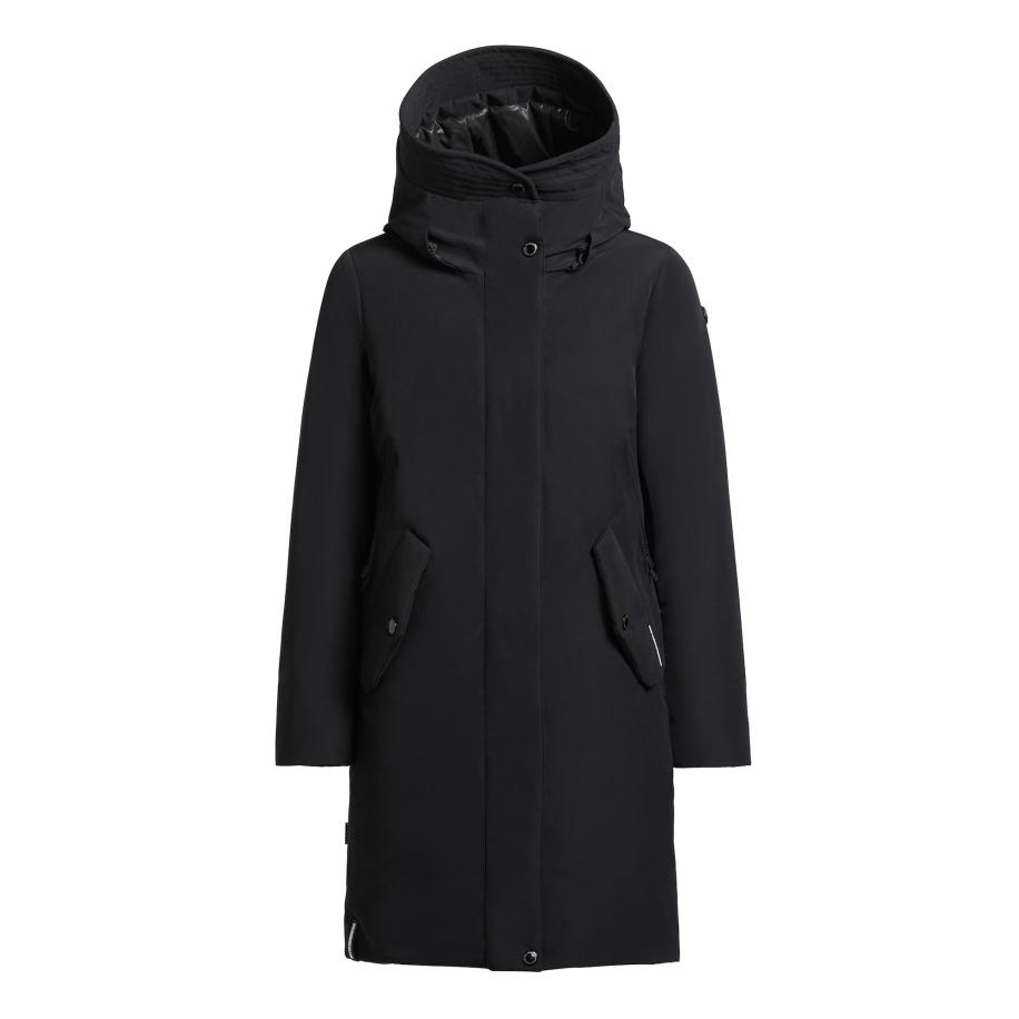 Khujo khujo Wintermantel Webb donkerblauw -