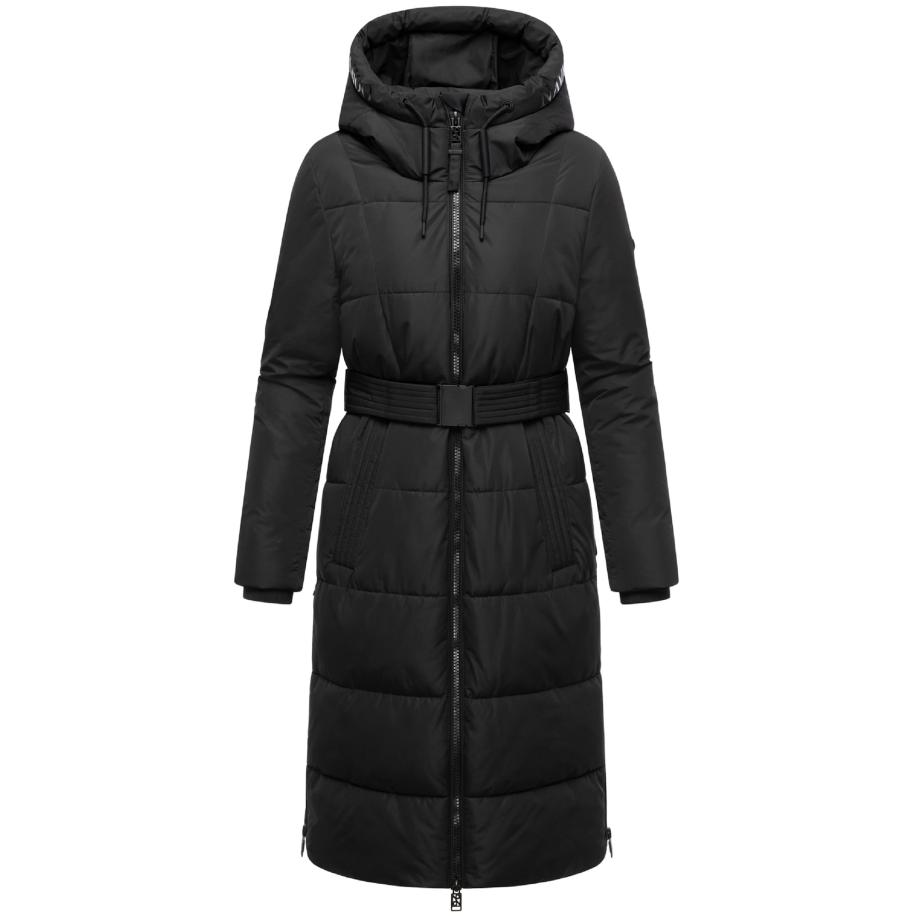 NAVAHOO NAVAHOO Wintermantel Herbstnebel 14 zwart -