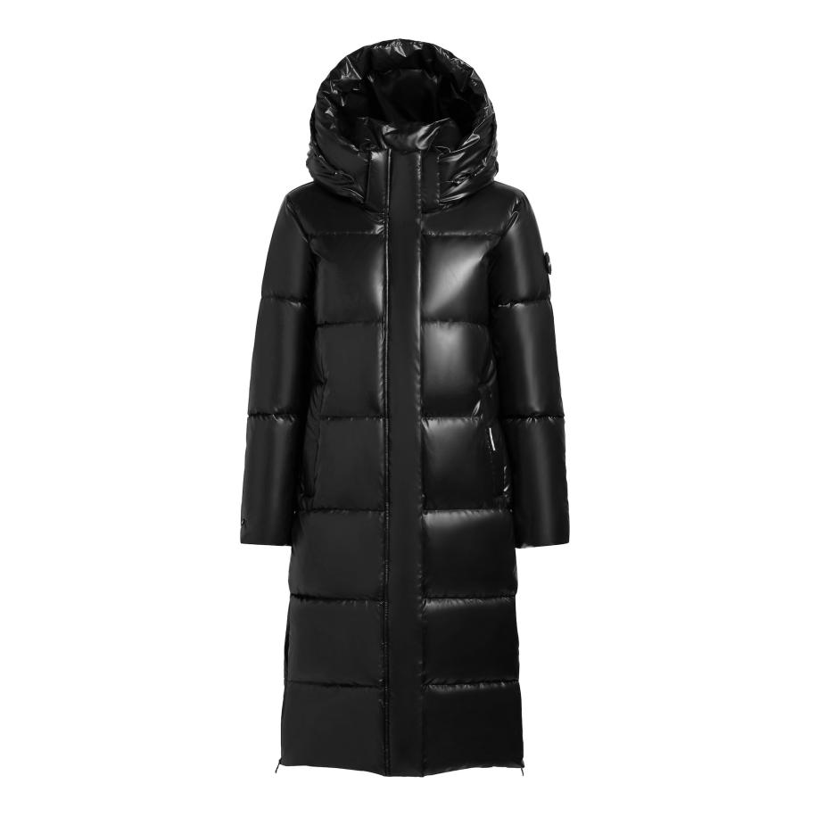 Khujo khujo Wintermantel Rachel2 zwart -