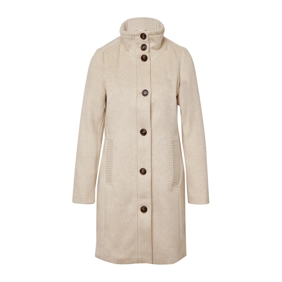 s.Oliver Tussenmantel beige Bruin